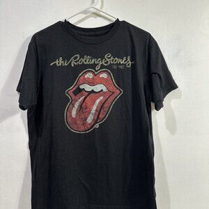 The‎ Rolling Stones Established 1962 Men's Black Tongue And Lips T-Shirt SZ L